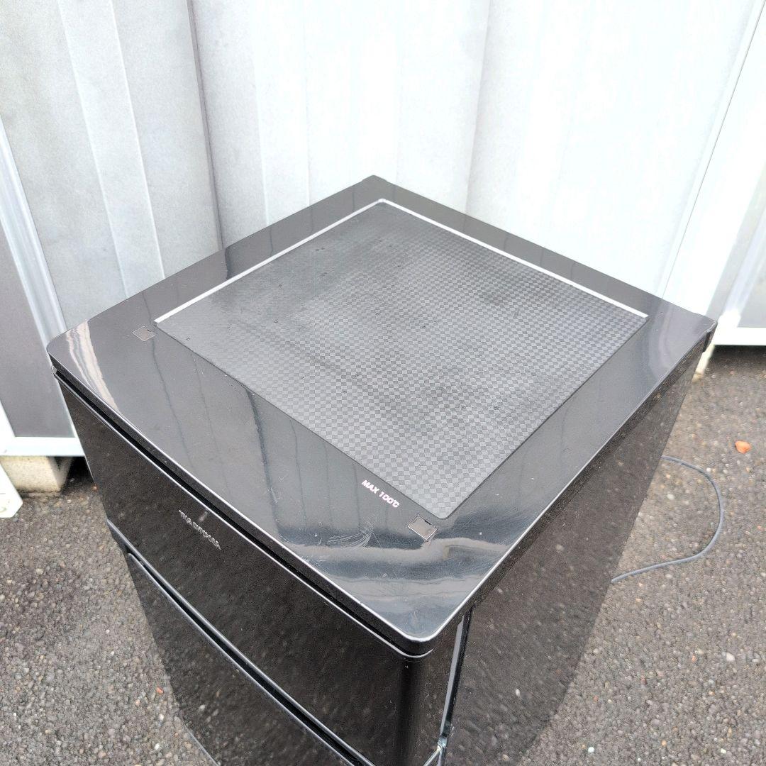 アイリスオーヤマ　2ドア　冷凍　冷蔵庫　NRSD-8A-B　81L