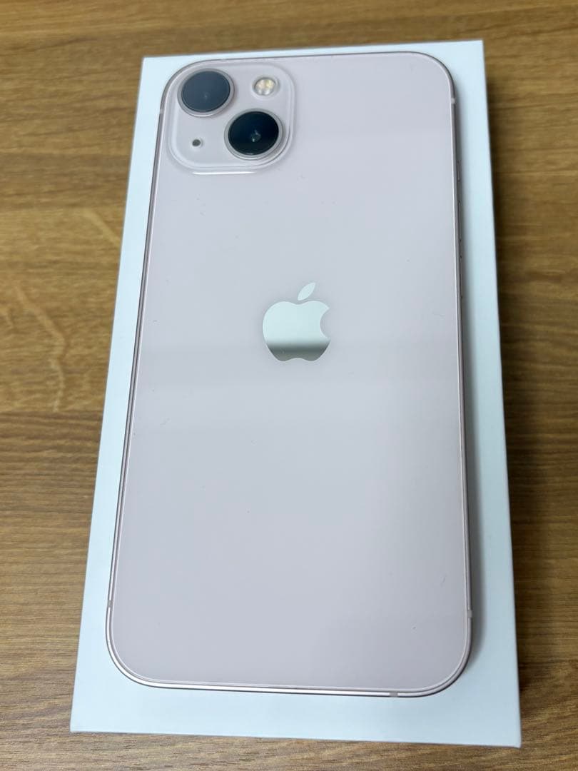 iPhone13 ピンク128GB SIMフリー　バッテリー 75%
