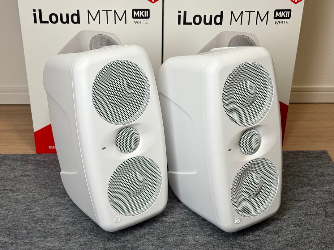 IK Multimedia iLoud MTM MKII Pair ホワイト