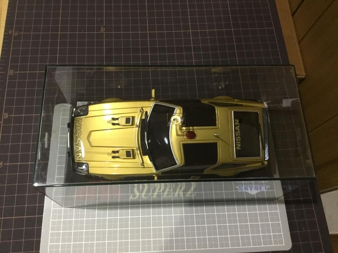 ミニッツ用ＡＳＣボディ 　日産SUPER Ｚ　西部警察（ゴールド／黒）新品