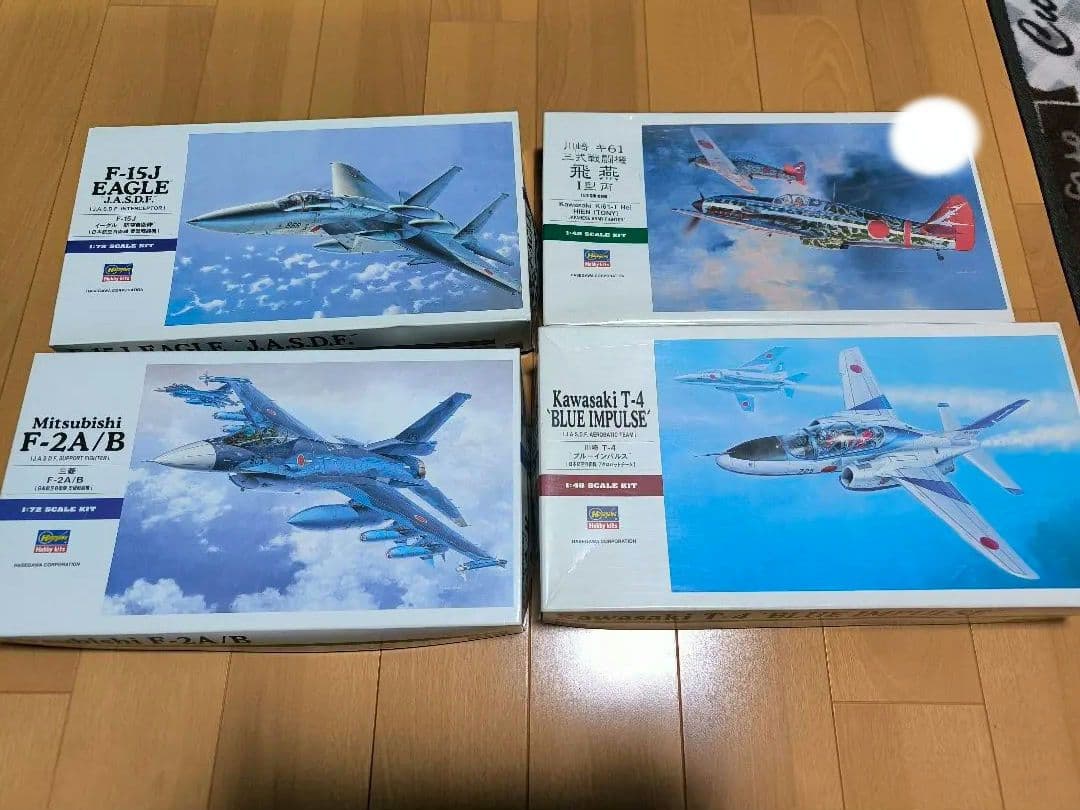 戦闘機プラモデルセット