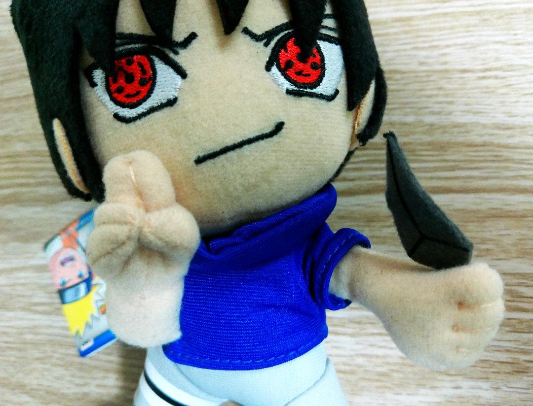 NARUTO ナルト　サスケ　アミューズメント専用景品　ぬいぐるみ　２００６年