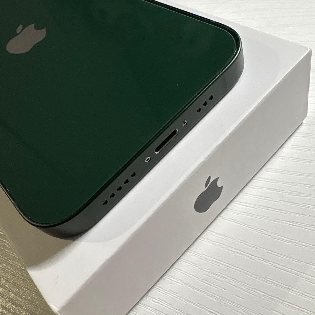 iPhone 13 256GB グリーン SIMフリー 極美品