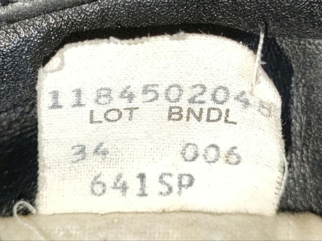 T*A様 人気定番Schot別注641SPシングルライダースジャケット３４ダメな