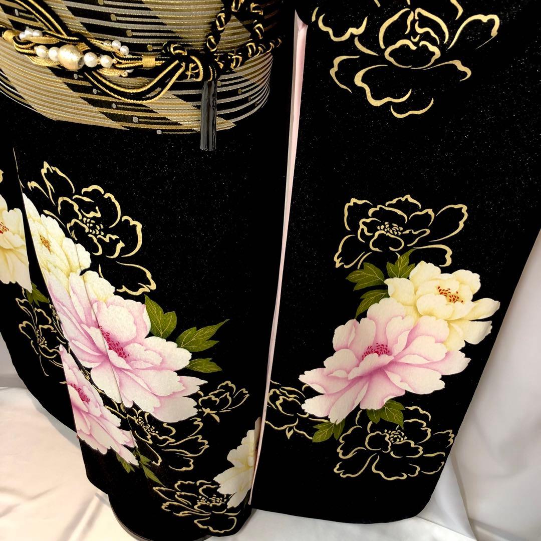 振袖フルセット■逸品■大輪牡丹■金彩加工■成人式■振袖一式