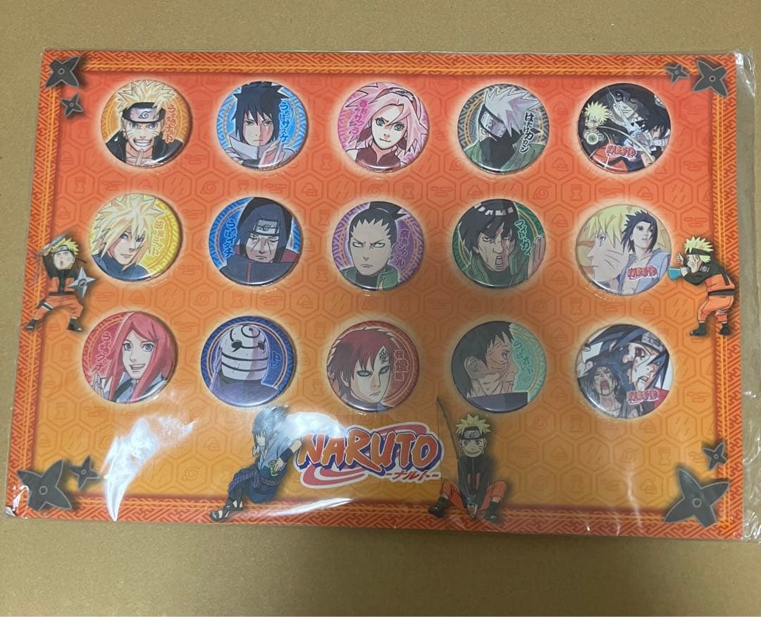 NARUTO JF 缶バッジセット