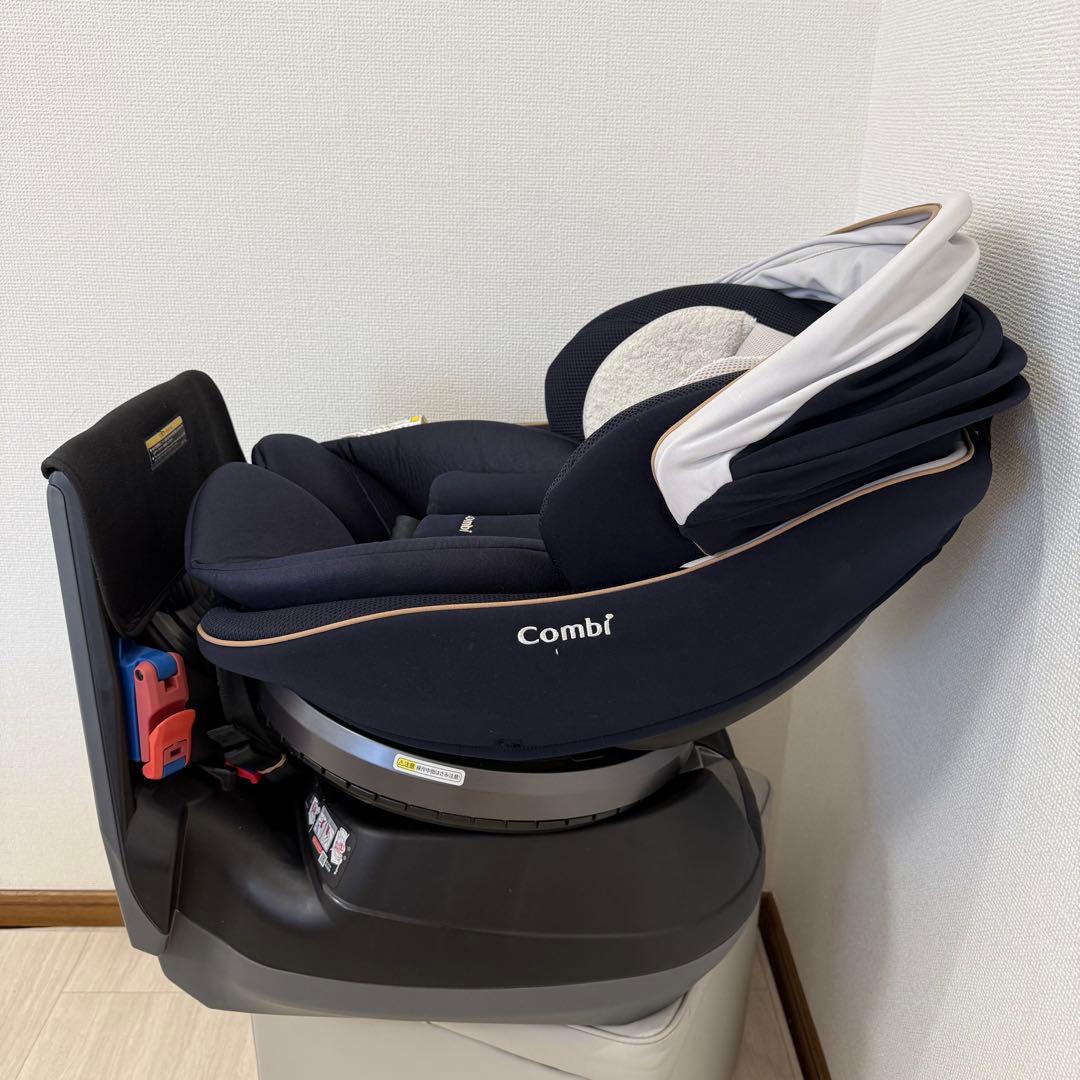 【美品】コンビ　クルムーヴ スマート ISOFIX エッグショック　JL-590
