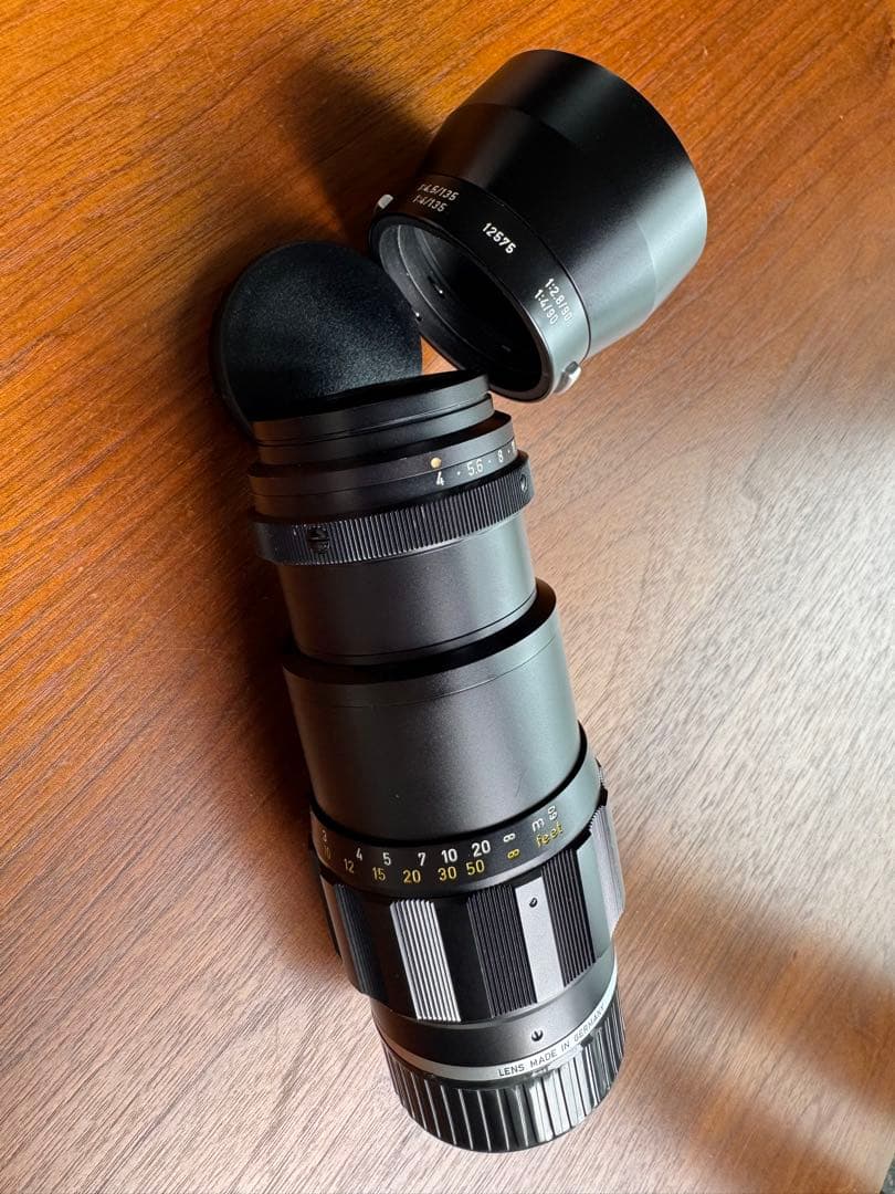 Leica LEITZ TELE-ELMAR 135mm f/4 単焦点レンズ