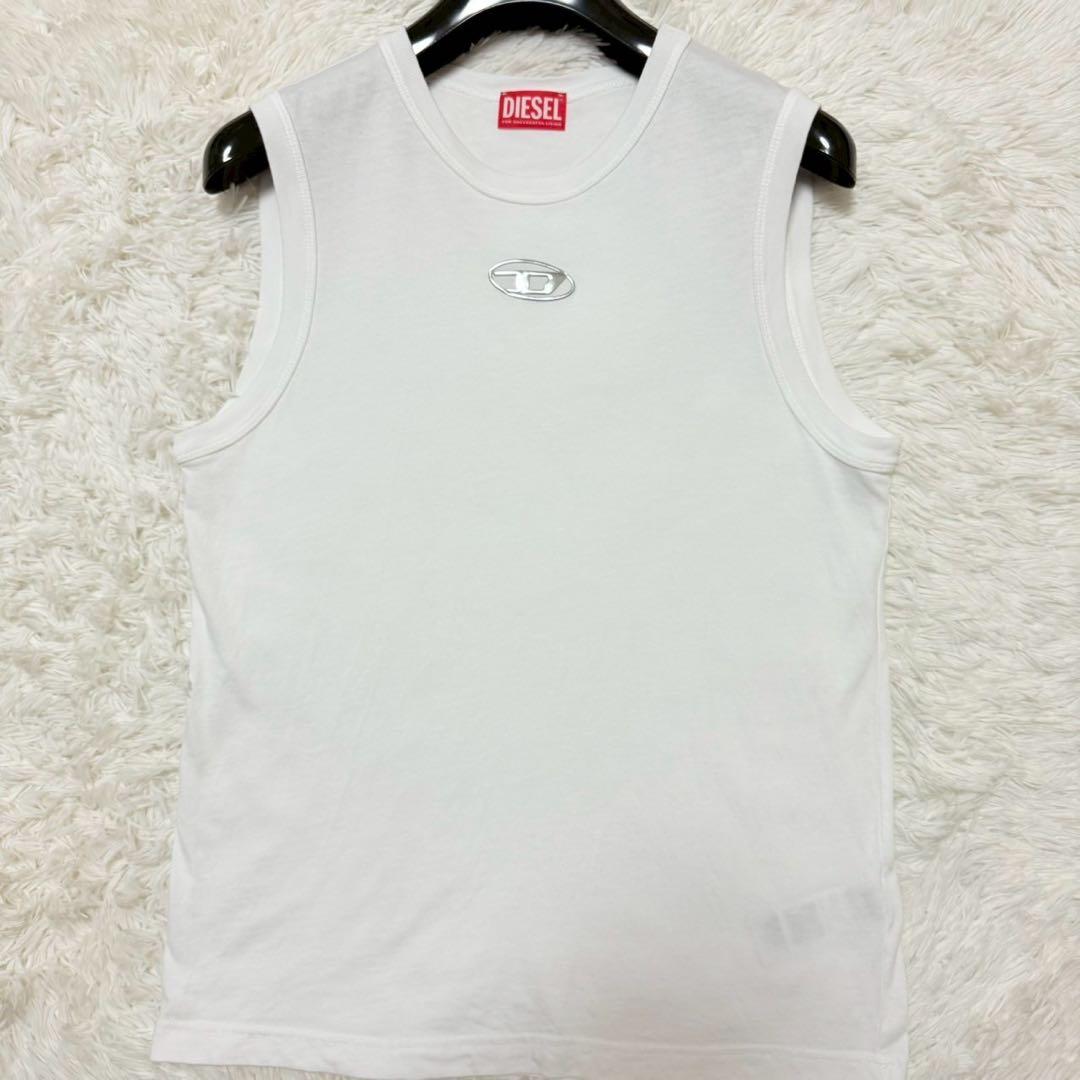 ✨極美品✨ディーゼル タンクトップ T-Lifty-D オーガニックコットン 白