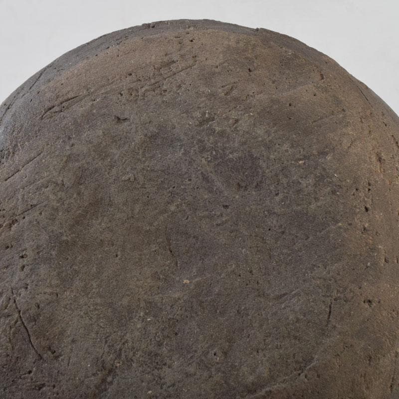 朝鮮美術　須恵器　新羅土器　新羅無細土　壷　V　8930