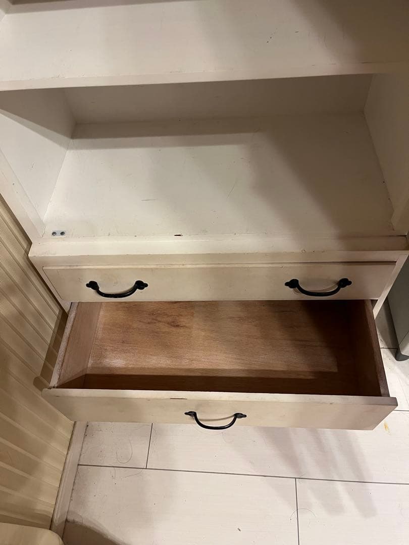 アンティーク ガラスキャビネット