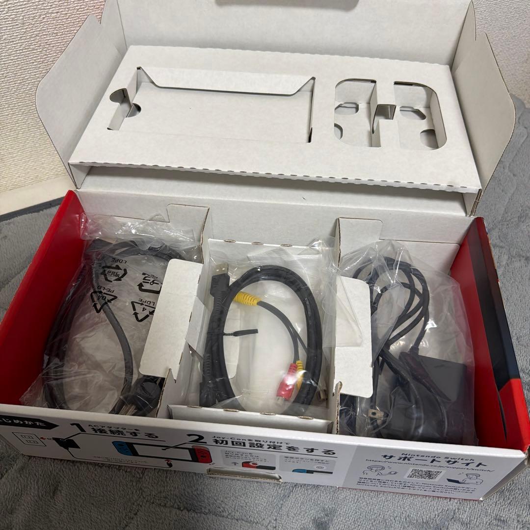 Nintendo Switch 本体 青/赤(LANアダプター付き)