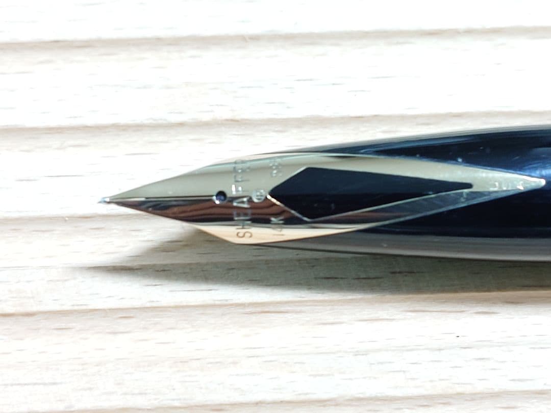 シェーファー　インペリアル　スターリングシルバー 万年筆 ダイヤモンドカット