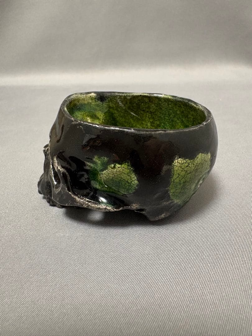 丸岡和吾　鬼ぐい呑　髑髏ぐい呑