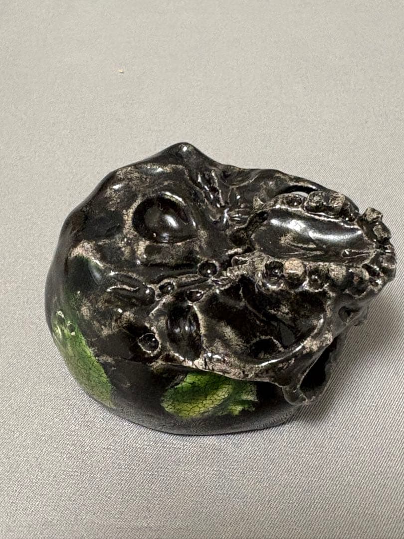 丸岡和吾　鬼ぐい呑　髑髏ぐい呑