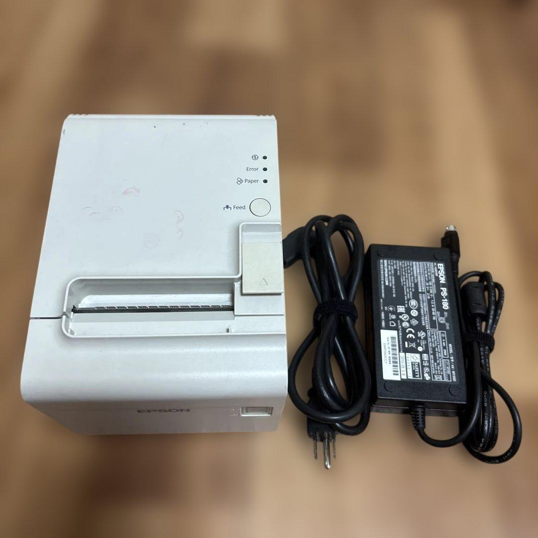 中古EPSON レシートプリンター TM T90II M313B本体