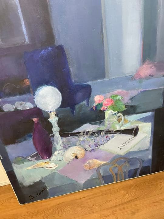 【80号】油彩・静物・ 一陽会