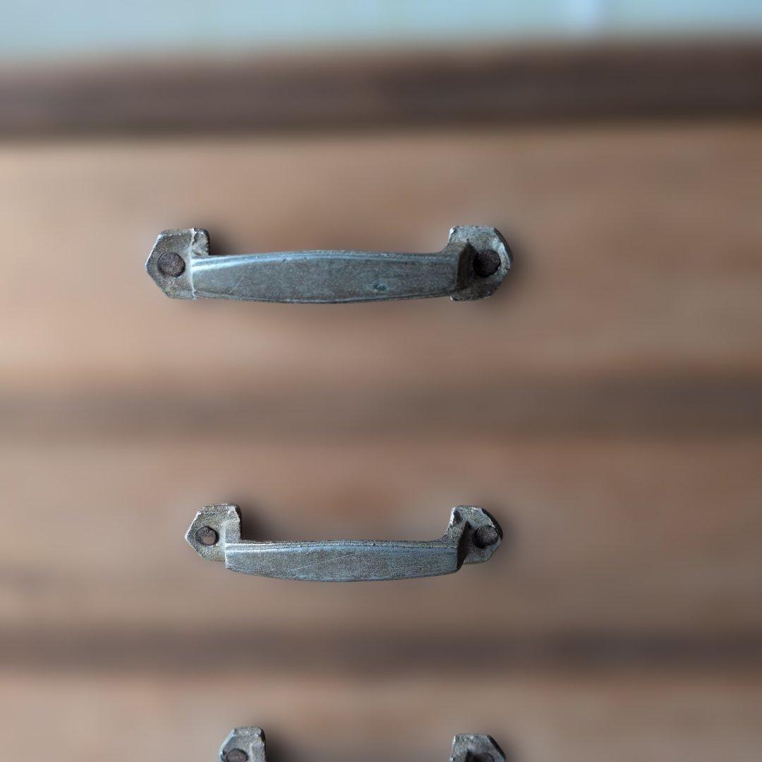 古道具アンティーク戦前木製 5段引き出し