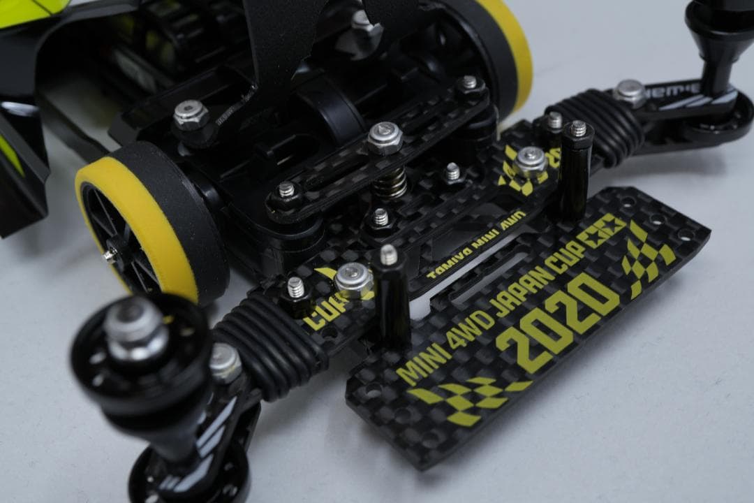 ミニ四駆 MSフレキ 完成マシン 蛍光機甲Ver. 海外優勝仕様