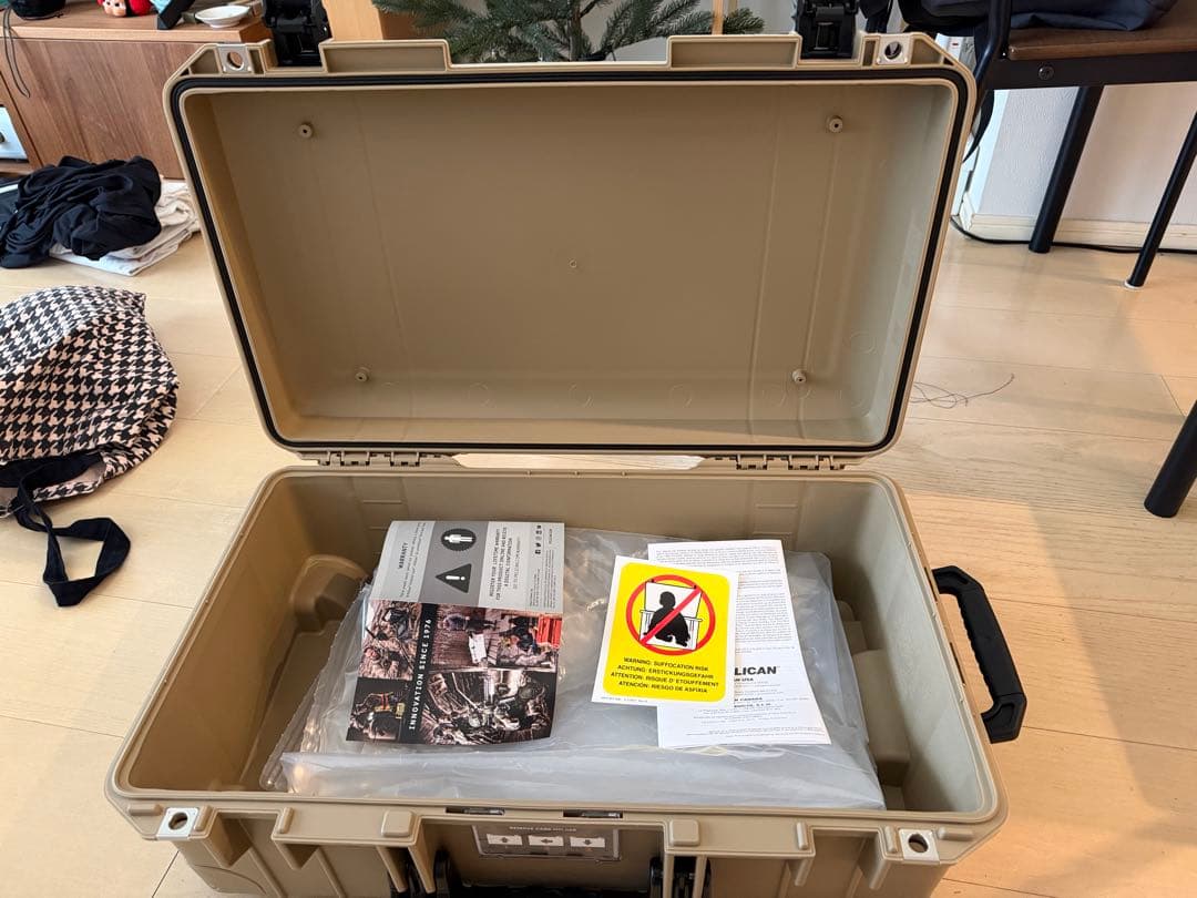 【新品】PELICAN AIR 1535 desert tan