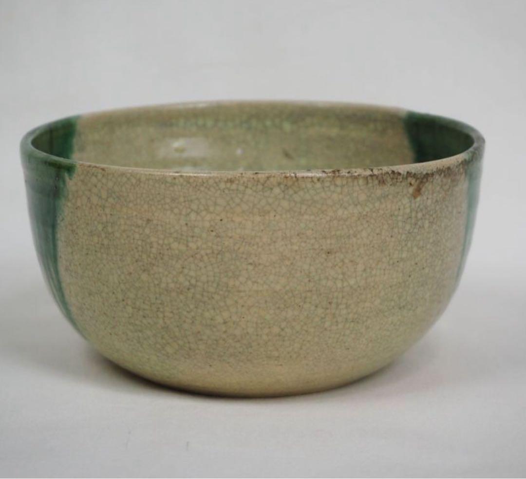 送料無料　江戸時代　豊楽焼　3代豊助作　鉢　本物保証　★珍品★