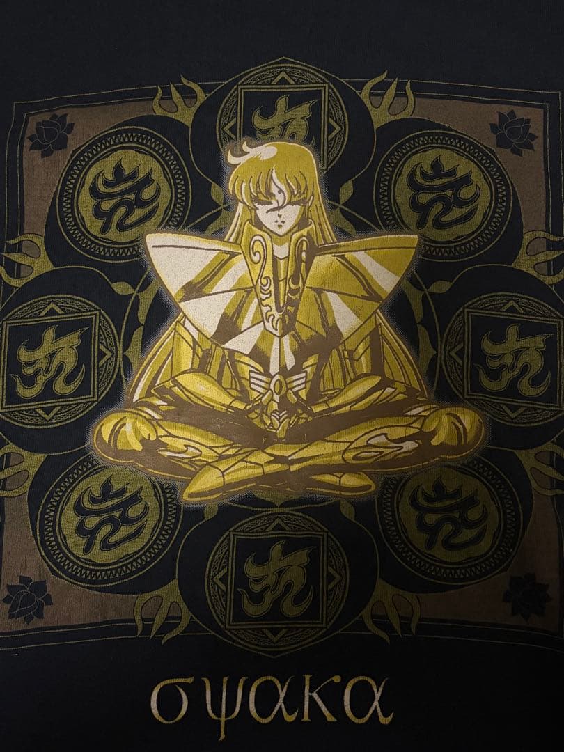 Tシャツ・アパレル Rare Vtg Saint Seiya Virgo Shaka T-Shirt