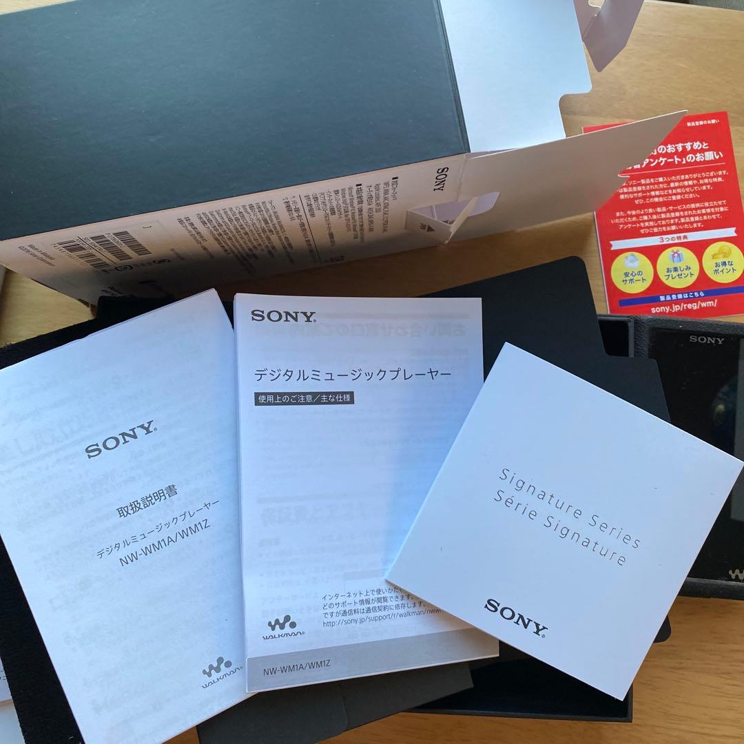 SONY NW-WM1A 128GB デジタルオーディオプレーヤー