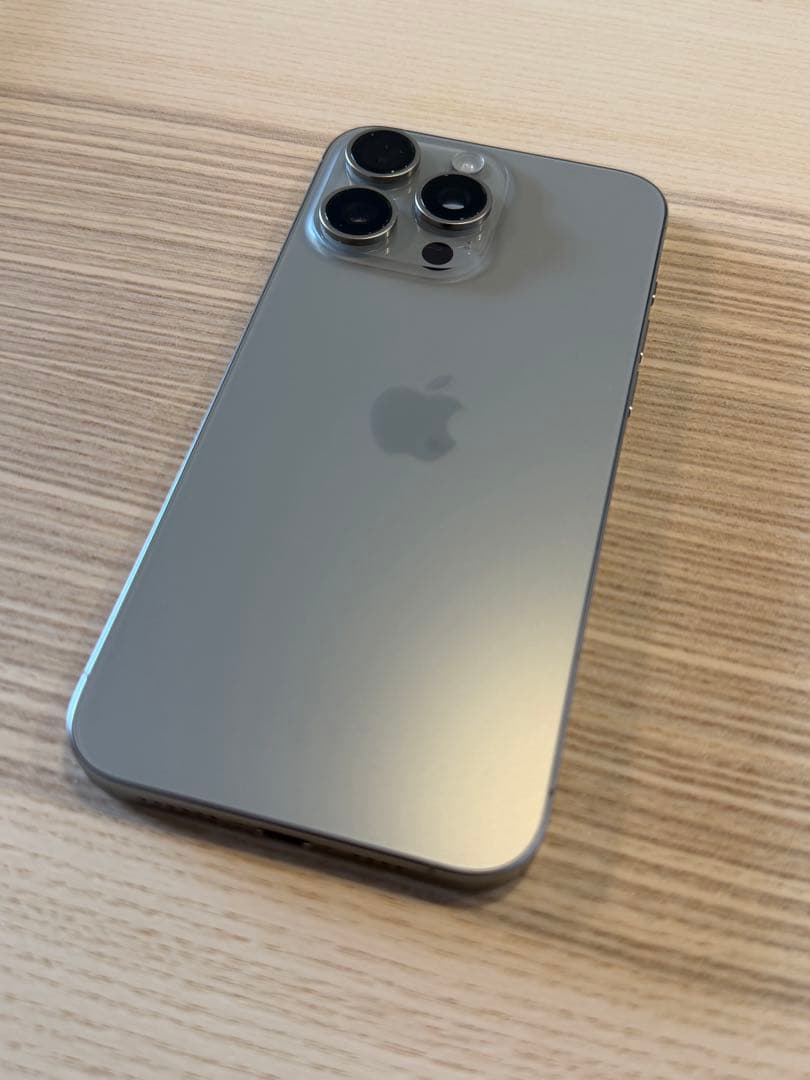 【美品】iPhone 15 Pro Max 箱付き 傷なし