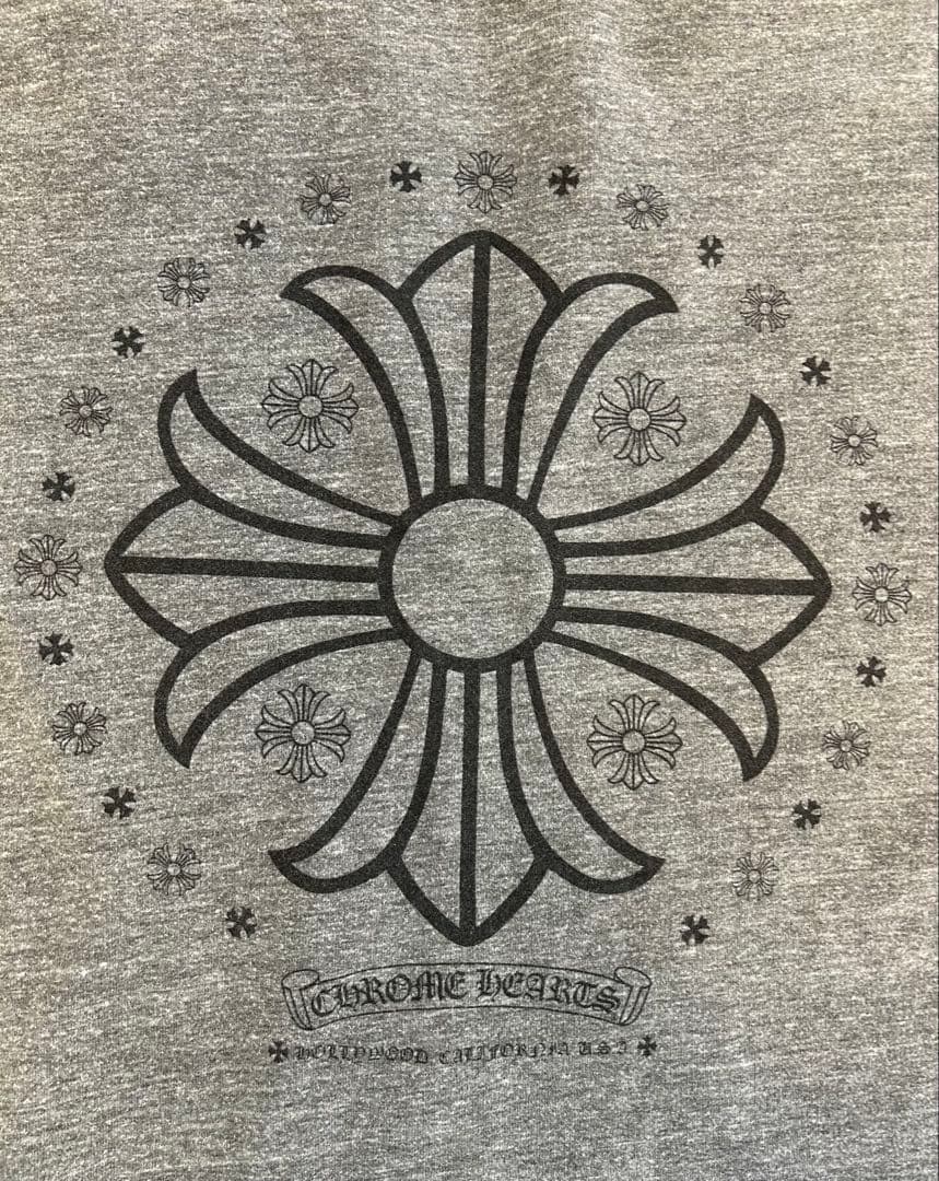 CHROME HEARTS クロムハーツ　クロスロゴ　タガー　ジップパーカー　M