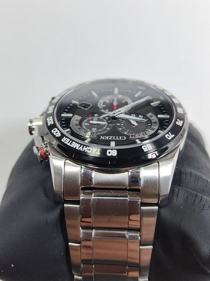 シチズン アテッサ　エコドライブ　ジャパネットコラボ　電波時計　20気圧防水機能