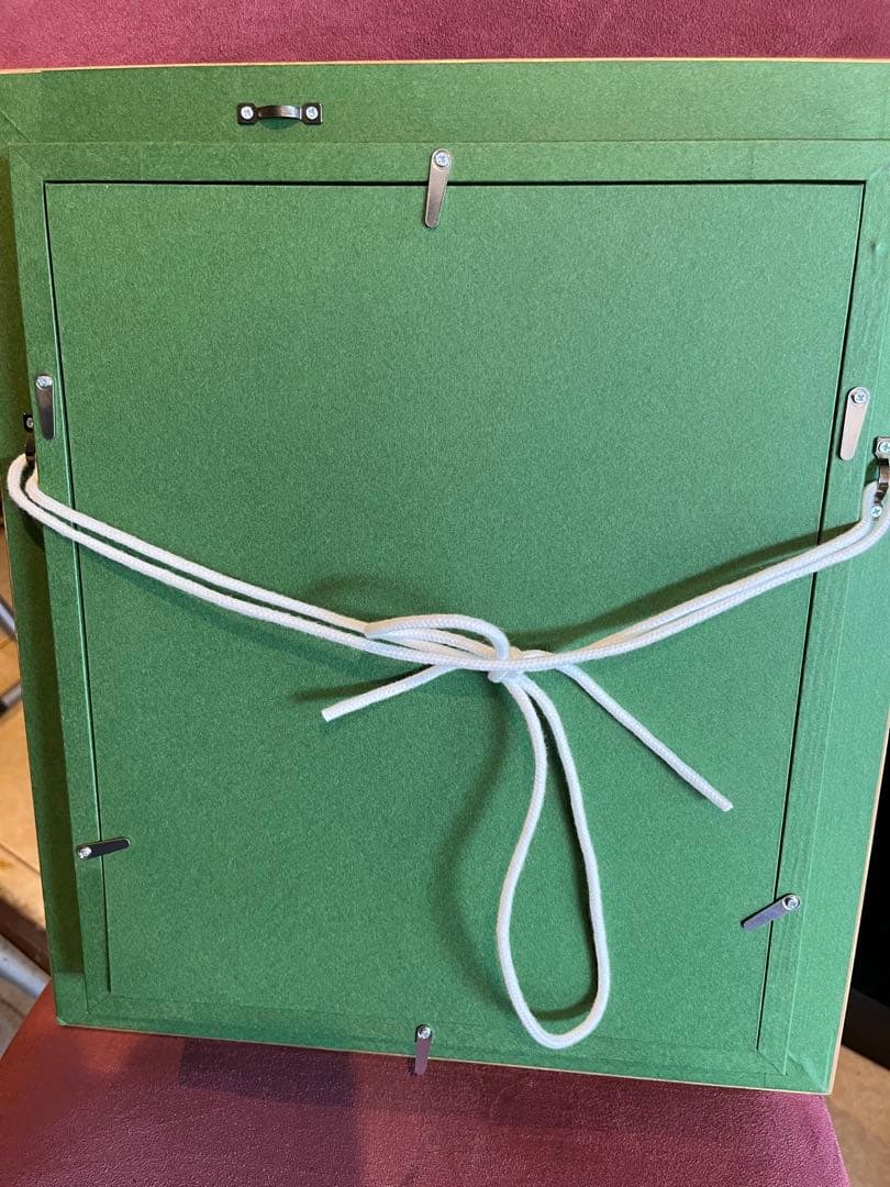 塩田満男画伯　真筆　【椿3号】開運花絵　油絵