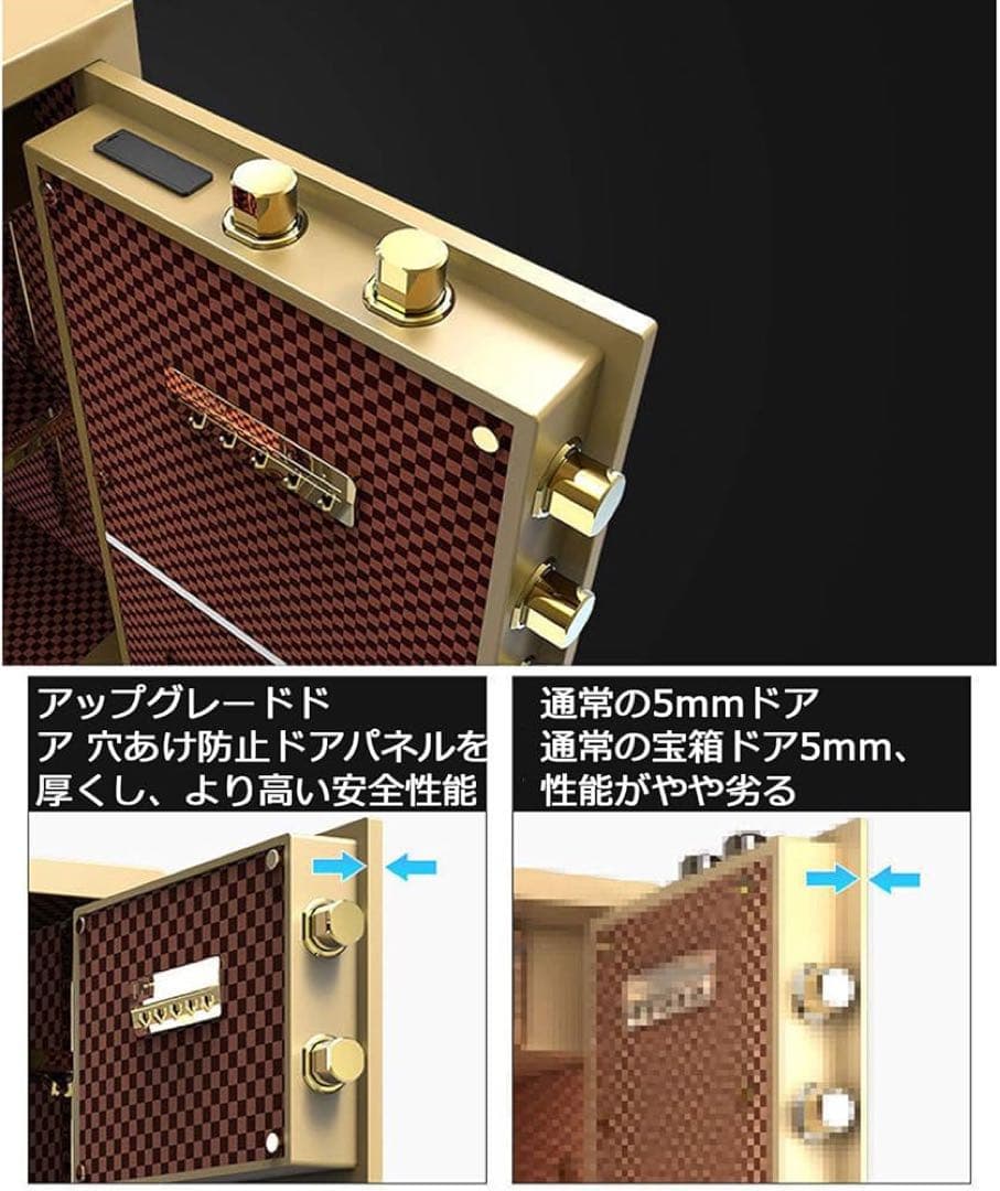 【家庭用金庫】耐火3時間, 金庫 大型 業務用 防犯金庫 壁付け対応 緊急キー付