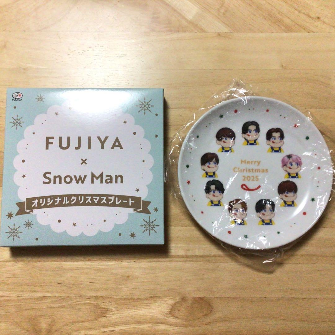 FUJIYA x  Man クリスマスプレート 2025