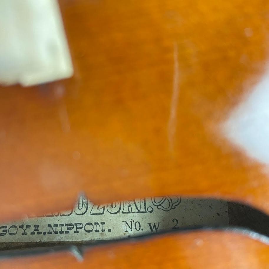 極希少●鈴木政吉 バイオリン● No.W2 4/4サイズ 1920年代 スズキ