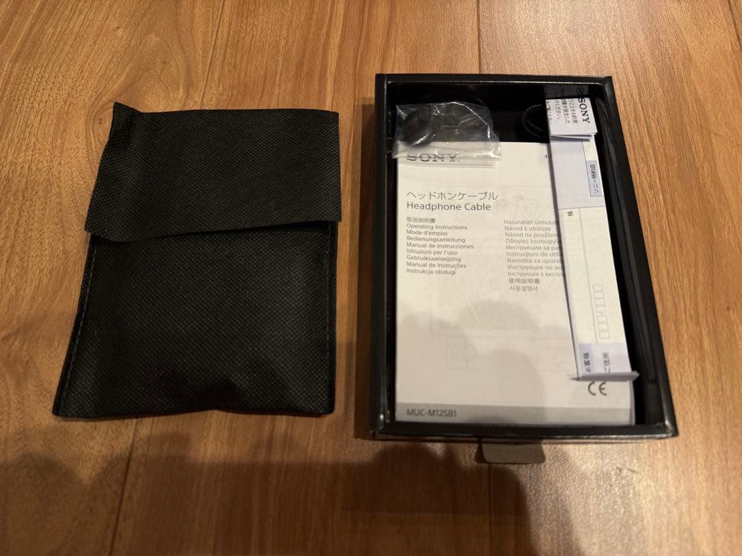 SONY ヘッドホンケーブル　MUC-M12SB1