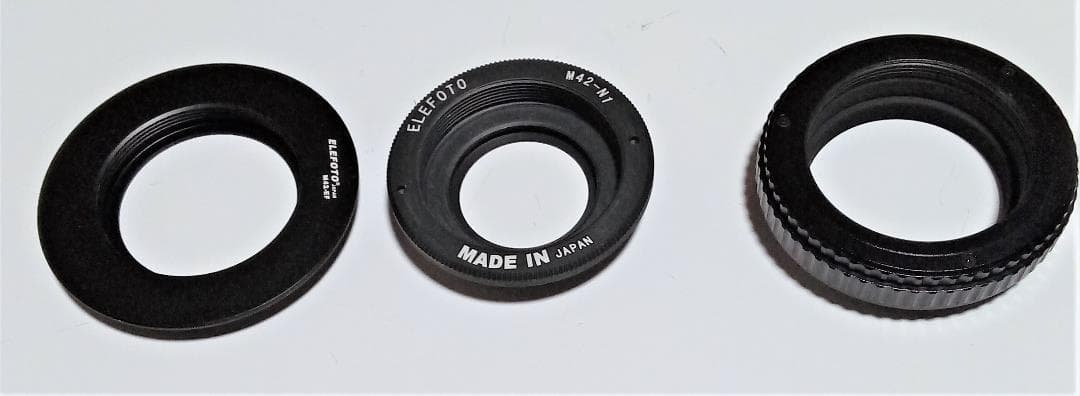 引き伸ば7.5mm f4.5 FUJINAR-Eをニコン・イオスデジカメ使用