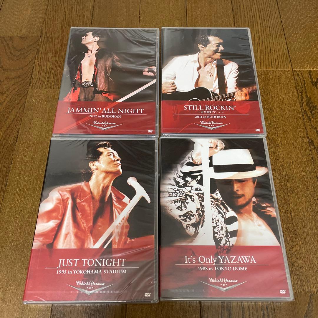 矢沢永吉 TREASURE BOX 4本　8枚組DVD