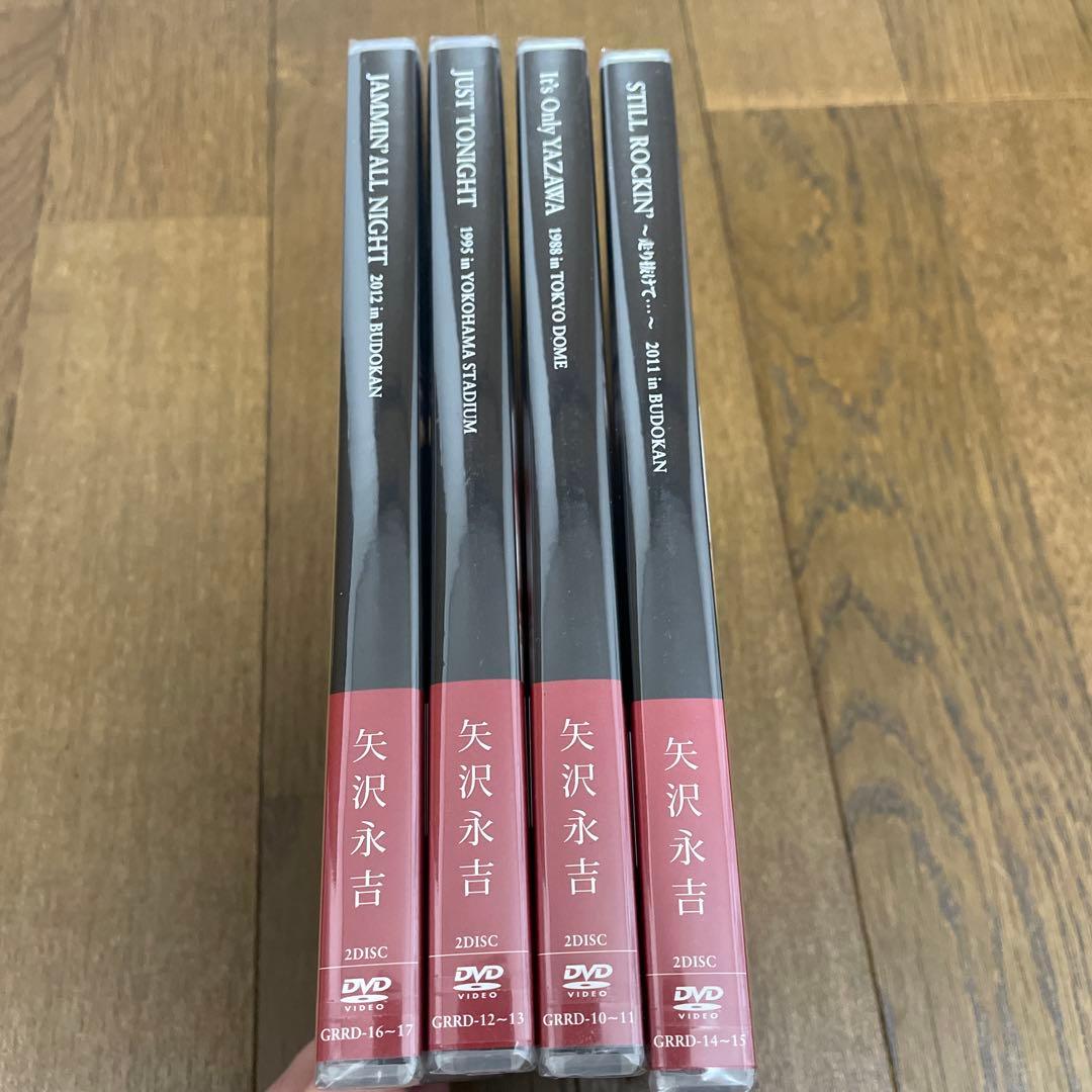矢沢永吉 TREASURE BOX 4本　8枚組DVD