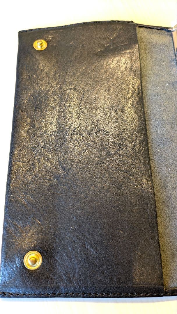 ＆Liebe（アンドリーベ） システム手帳 バイブルサイズ　栃木レザー　ブラック