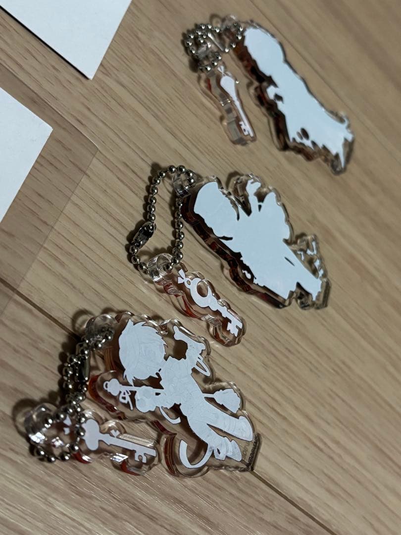 地縛少年花子くん ゴーストホテル カフェ アクリルキーホルダー フード特典