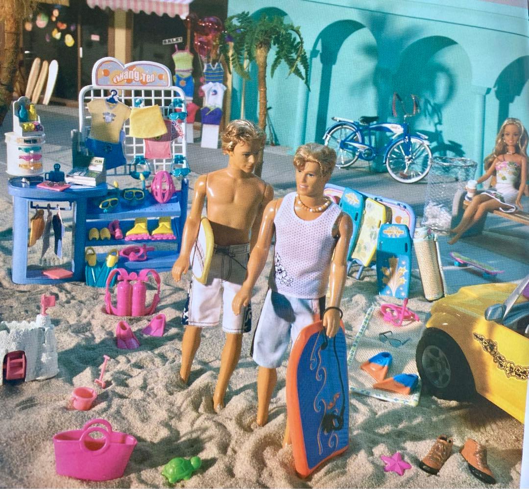 Barbie 7体 & 車　(セット売りのみ可)