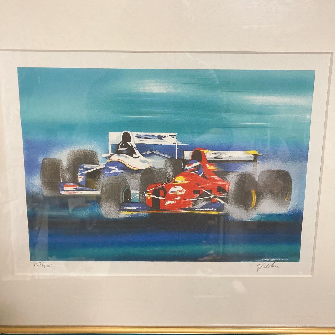 ビクトール　スパン　F1  　額装　直筆サイン　限定シリアルNo.！