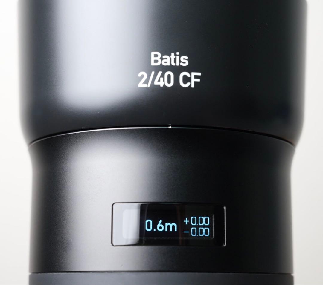 【美品】Zeiss Batis 2/40 CF Eマウント