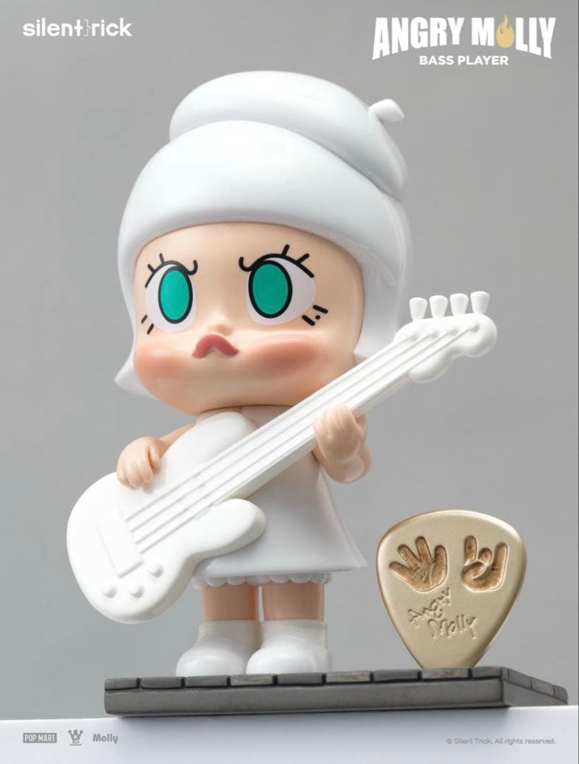 その他 POPMART Angry Molly-Bass Player