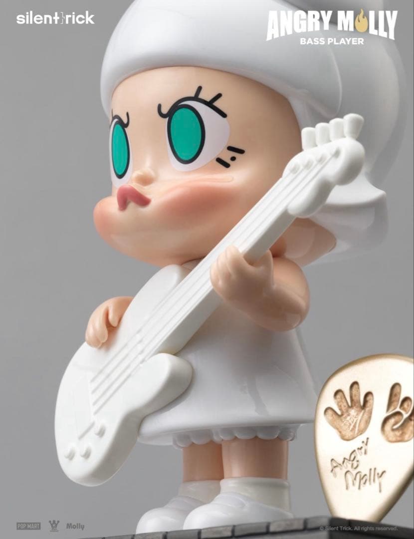 その他 POPMART Angry Molly-Bass Player