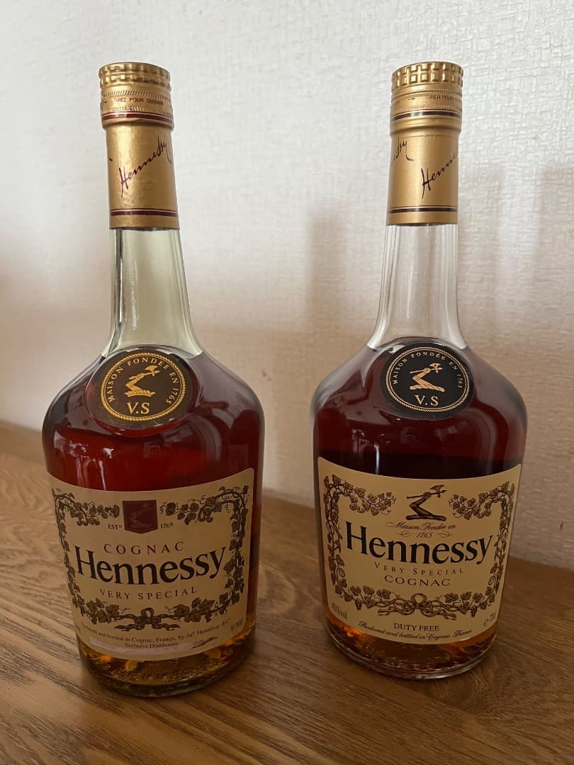 Hennessy Very Special 新旧ヘネシー ベリースペシャル2本組