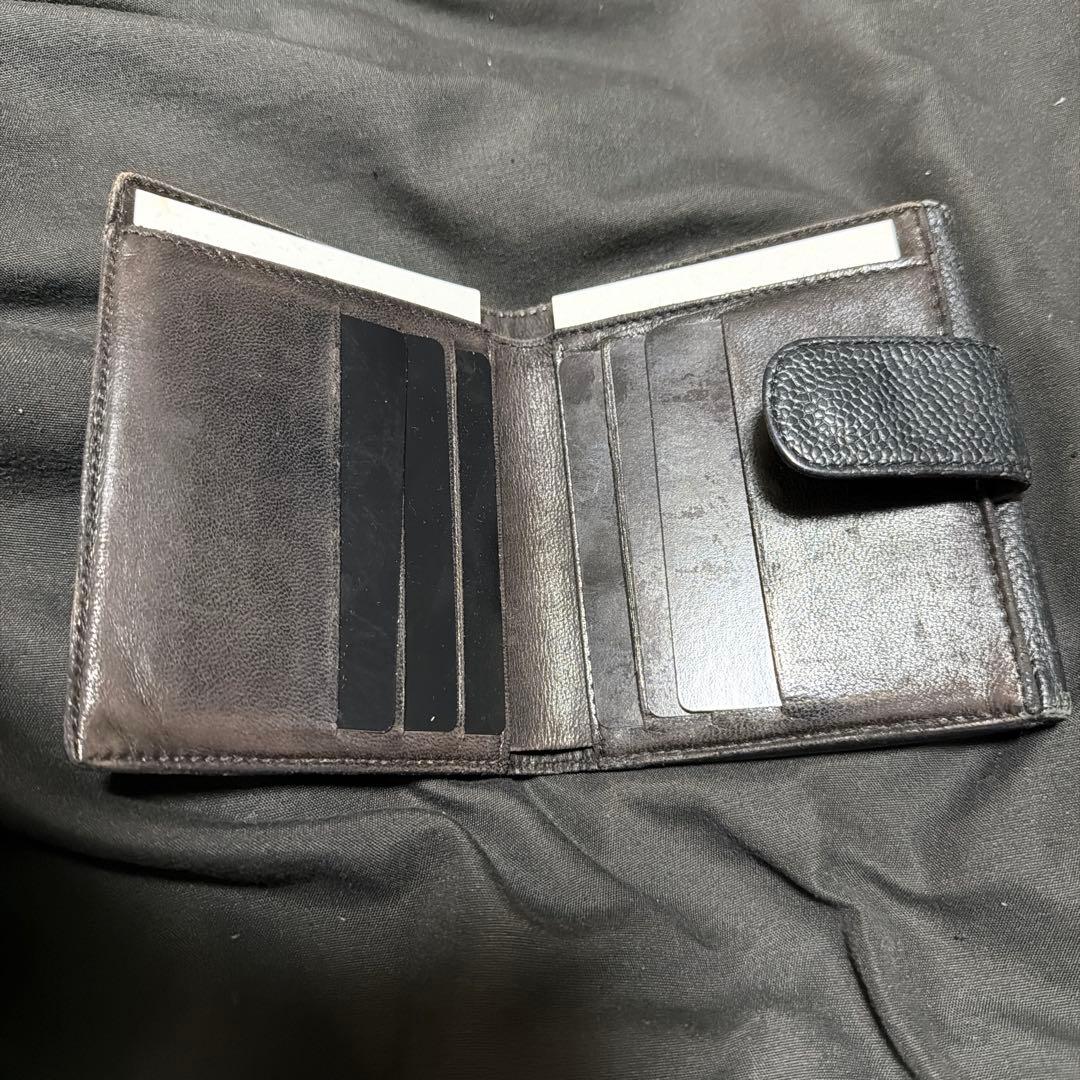シャネル CHANEL 折り財布
