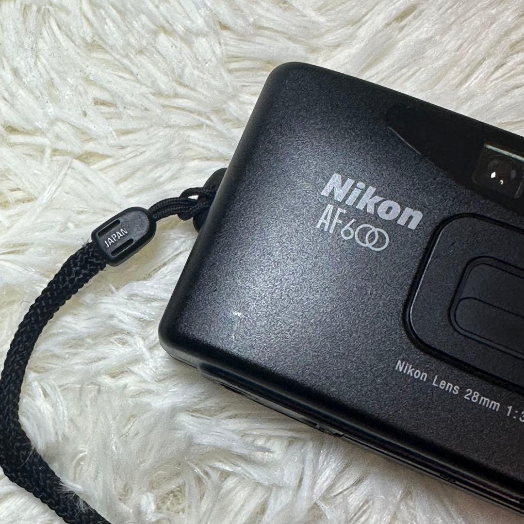 チ*送様 ニコン Nikon AF600 コンパクトフィルムカメラ　ケースつき