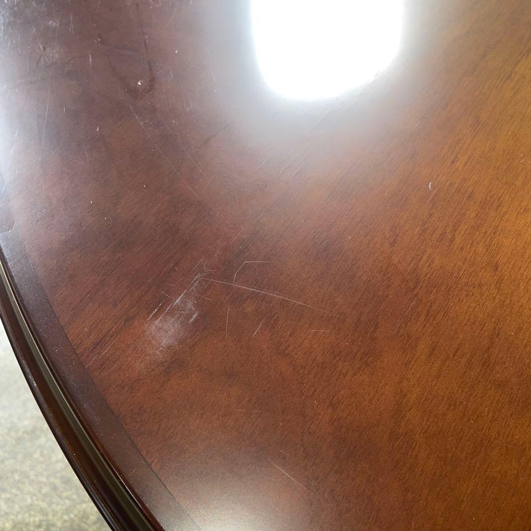 飛騨産業　キツツキマーク　ラウンドテーブル　直径106cm