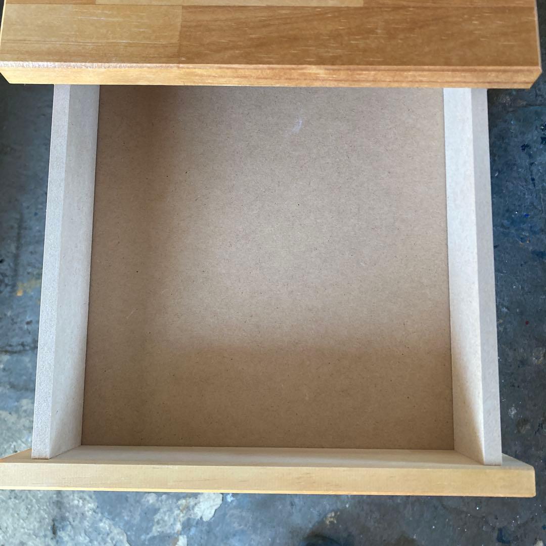 A4サイズ プレート多段チェスト8段 木製 無垢 書類チェスト A